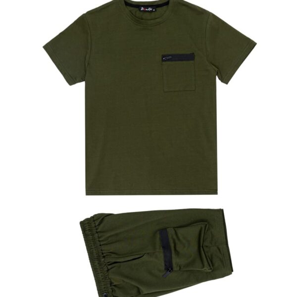 Zomerset T-Shirt + Shorts Groen