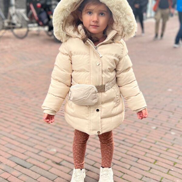 Nadia Winter Jas - Kleur Beige