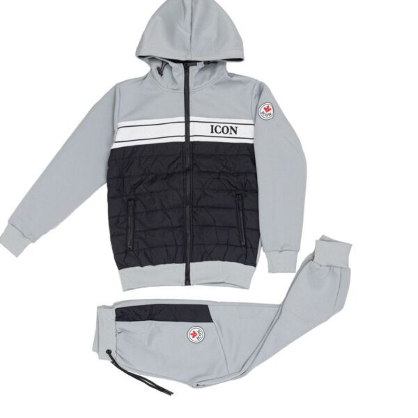 Trainingspak KIDS ICON - Licht Grijs