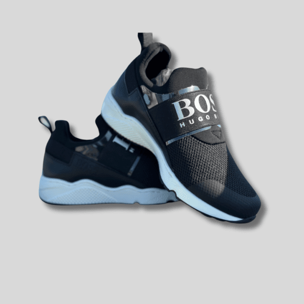 Boss Sneakers Junior Zwart